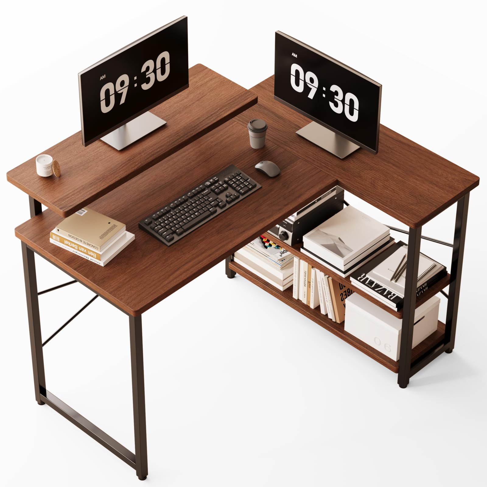 Amazon | Merytes パソコンデスク 学習机 勉強机 computer desk